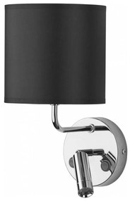 LED стенен лампион FIORENZO 1xE27/60W/230V + LED/3W