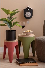 Червени/зелени метални столове в комплект 2 бр. Double Funky – Leitmotiv