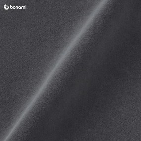 Сив кадифен диван 237 см Eden - Scandic