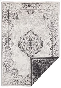 Черно-кремав килим за открито , 120 x 170 cm Cebu - NORTHRUGS