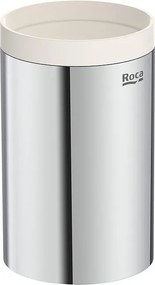 Чаша за четка за зъби, A817594C00, Roca, метал, хром, 7.4х7.4х12.1см