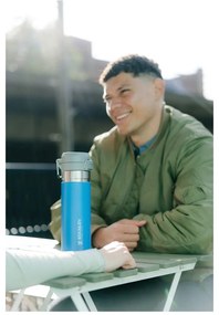 Синя термо бутилка от неръждаема стомана 1,06 l QUICK FLIP Azure – Stanley