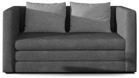 Сив шенилов сгъваем диван 132 cm Neva – ELTAP