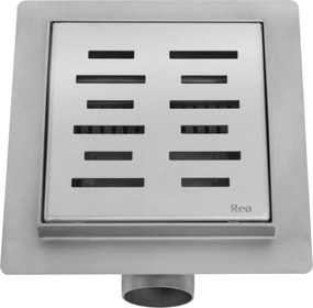 Линеен отводнител REA LINE Nickel Brush 12x12