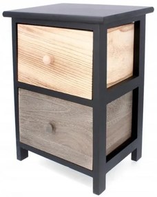Многофункционален елегантен дървен скрин с чекмеджета