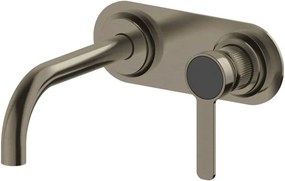 Тоалетна стенен кран Lumiere Vicario-черен-матиран