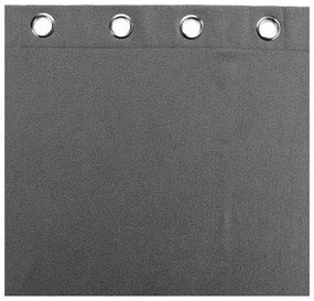 Антрацитна звукоизолираща завеса 140x260 cm Jupiter – douceur d'intérieur