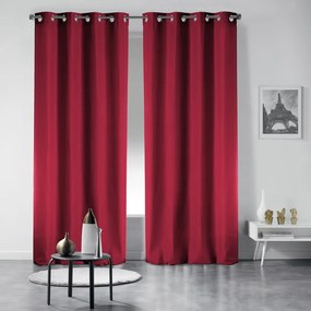 Червена затъмняваща завеса 135x240 cm Occult – douceur d'intérieur