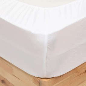 Еластичен чаршаф atmosphera Priscia, 140x190 cm, Бял