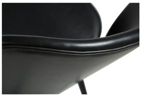 Черен кожен стол Cloud - DAN-FORM Denmark