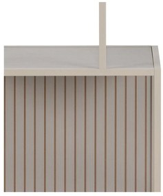 Сива библиотека 77x185x35 cm Seaford – Actona