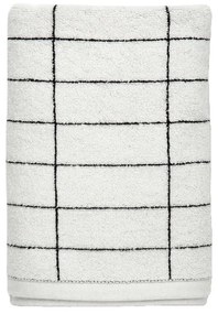 Бяла памучна кърпа 70x140 cm Tile Stone - Mette Ditmer Denmark