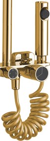 Комплект за душ REA HELIX Gold