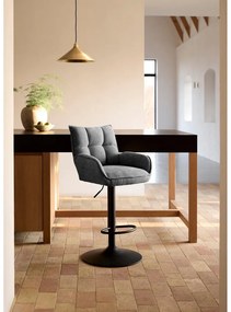 Сиви бар столове в комплект от с регулируема височина 2 бр. Marilla – Unique Furniture