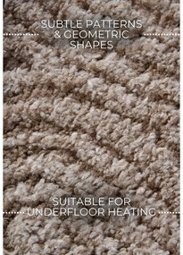 Бежова пътека 80x240 cm Chappe Beige – Elle Decoration