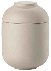 Бежов керамичен органайзер за баня за памучни тампони Sensu – Zone