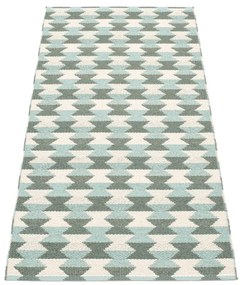 Зелена и тюркоазена пътека за открито и закрито 70x160 cm Dana Army – Pappelina