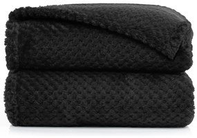 Черно одеяло от микрофибър , 150 x 200 cm Henry - DecoKing