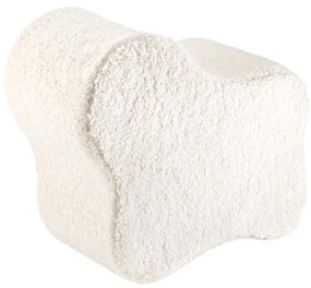 Кремав детски пуф от букле Cloud – Wigiwama