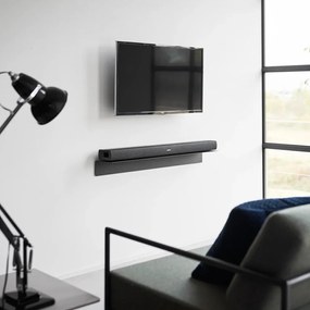 Черен метален стенен рафт 90 cm – YAMAZAKI