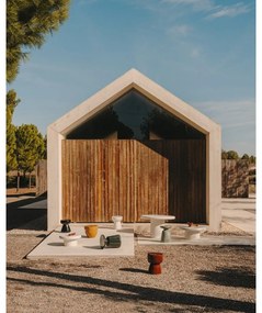 Керамична кръгла градинска масичка ø 45 cm Mesquida – Kave Home