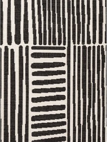 Черен/кремав кръгъл килим за открито и закрито ø 160 cm Haringey Bounds – Ted Baker