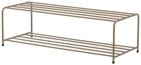 Светлокафяв метален рафт за обувки Josse - WOOOD