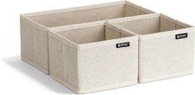 Текстилни органайзери за шкаф 3 бр. Soft Storage – Bigso
