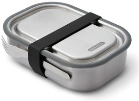 Кутия за храна Black+Blum BAM-SS-L018, 1 l, Правоъгълна, Подходяща за фурна, Без BPA, Неръждаема стомана, Сив