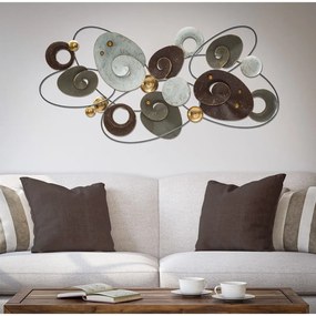 Метална декорация за окачване Mauro Ferretti , 120 x 58 cm Planet - Mauro Ferretti