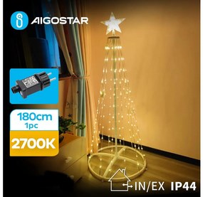 Aigostar-LED Екстериорна коледна декорация LED/3,6W/31/230V 2700K 180 см IP44