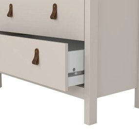 Сиво-бежов скрин 82x99x38 cm Madrid – Tvilum