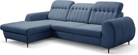 Ъглов диван Blanc-Син-Ляво