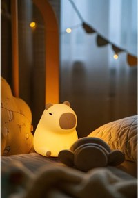 Светложълта детска нощна лампа Capybara – Fischer &amp; Honsel