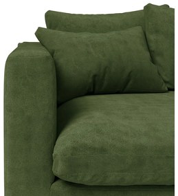 Тъмнозелен ъглов диван (десен ъгъл) Comfy - Scandic