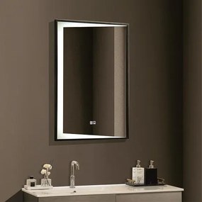 LED огледало с нагревател ICL 1817, 60x90см