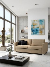 Диван Smart three-seater-205φ 90β cm.-Sand