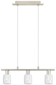 Eglo - LED полилей MY CHOICE 3xE14/4W/230V хром/бяло