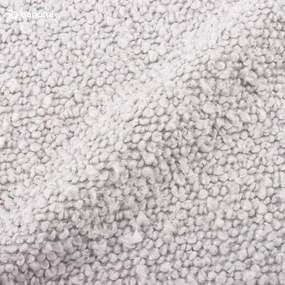 Светлосива табуретка от плат букле Molino - Micadoni Home