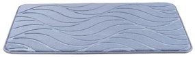 Синя постелка за баня от мемори пяна 50x80 cm Tropic - Wenko