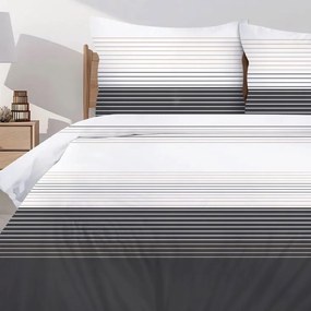 Памучни чаршафи от висококачествен памук - на райета Ширина: 220 см | Дължина: 200 см