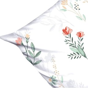 Обръщаемо спално бельо от висококачествен памук с флорален мотив Ширина: 160 см | Дължина: 200 см