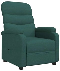 342706 vidaXL Наклоняем стол, тъмнозелен, текстил