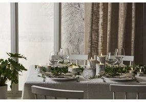 LED свещ от сив и бял бетон, височина 7,5 см Flamme Marble - Star Trading