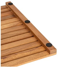 Дървена постелка за баня в естествен цвят 40x60 cm Acacia - Wenko