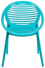 Тюркоазен пластмасов градински стол Joanna - Bonami Selection