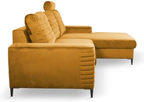 Ъглов диван Consuegra-Горчица