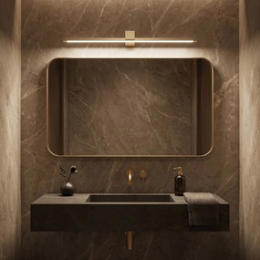 LED аплик за баня SWE048-1W 80cm GOLD BRUSH