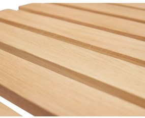 Светлокафява пейка Row – Hübsch