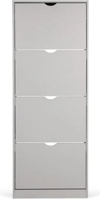 Сива накланяща се стойка за обувки 60x157x24 cm Stelo – Bonami Essentials